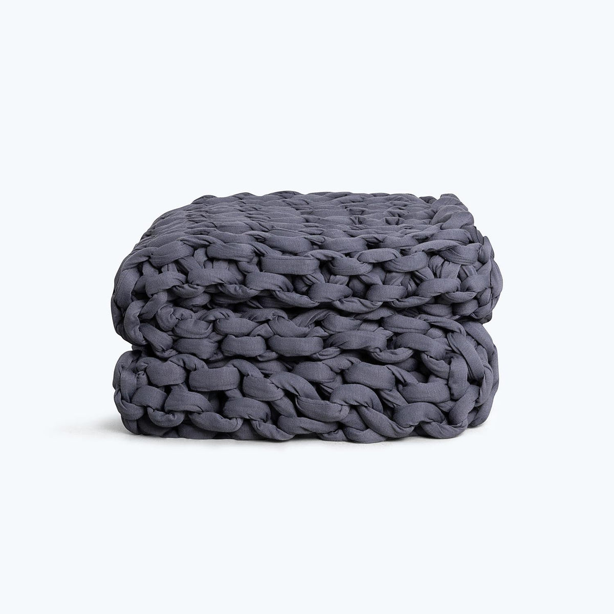 Vektteppe i bambus - Deep Sea Blue