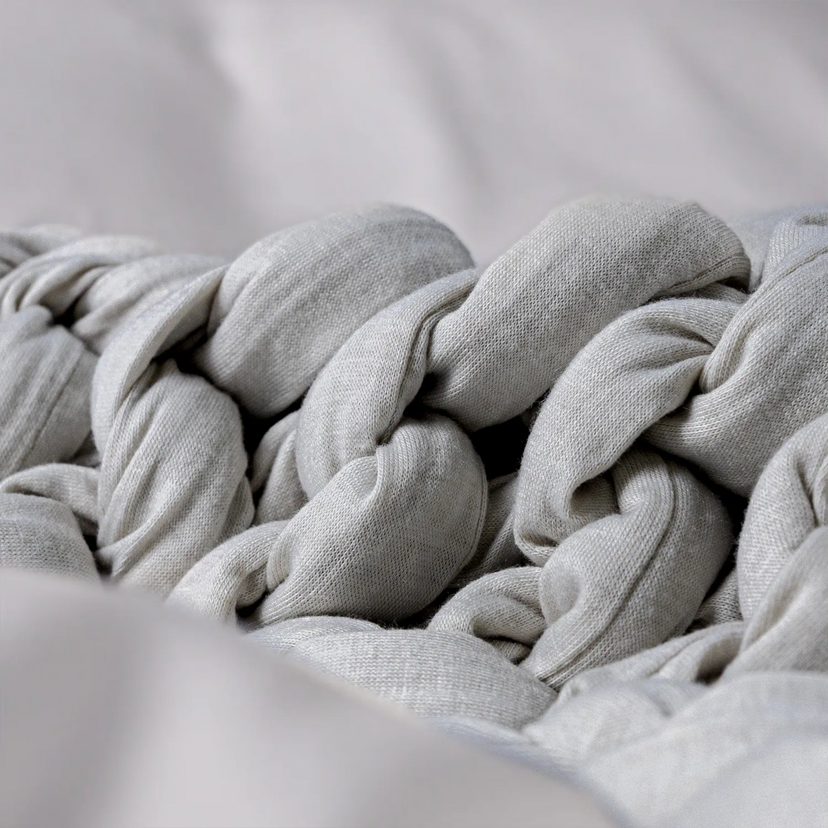 Vektteppe i bambus - Moonlight grey