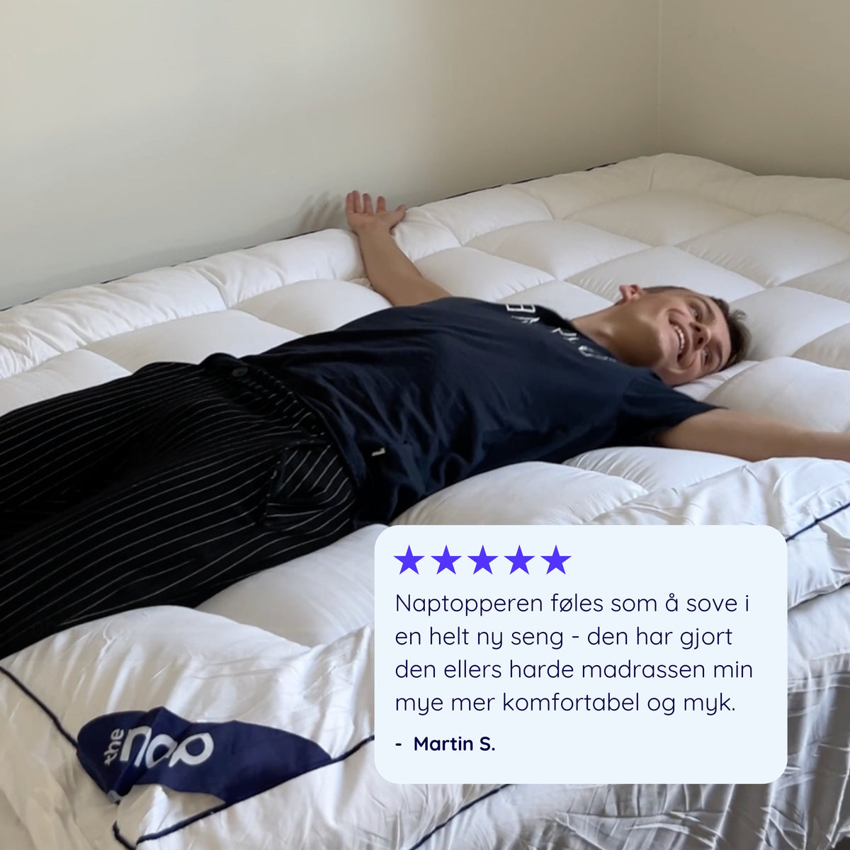 NapTopper™ Det perfekte komfortlag