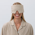 Bomull sovemaske